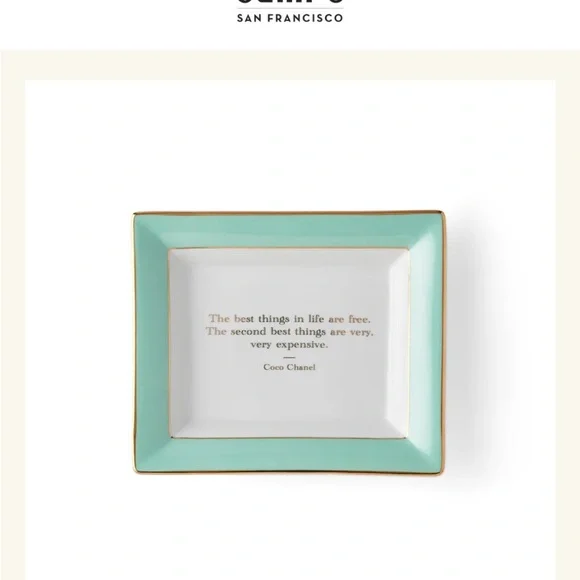 CHANEL Coco Tray in Classic Black and White - Picture 4 of 7